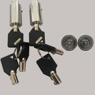 Kellnny Hợp Kim Khóa Core Kích Thước Đa Năng Phím Máy Bán Hàng Tự Động Khóa Xi Lanh Lõi Hình Ống Phím Tủ Chống Trầy Khóa Core W