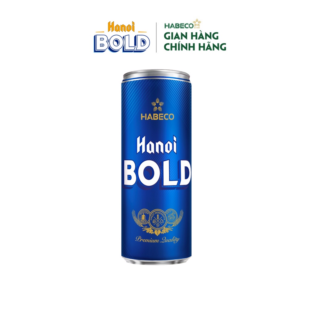 Ảnh HỎA TỐC HÀ NỘI - Thùng 24 lon Bia Hanoi BOLD - HABECO (330ml/lon) 3
