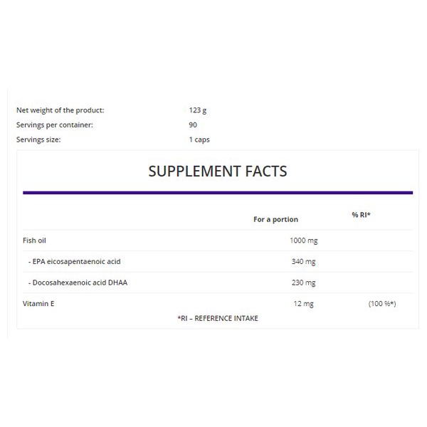 [Freeship] Ostrovit Omega3 Ultra - Dầu Cá Hàm Lượng Cao 340/220 mg EPA/DHA - Chính hãng