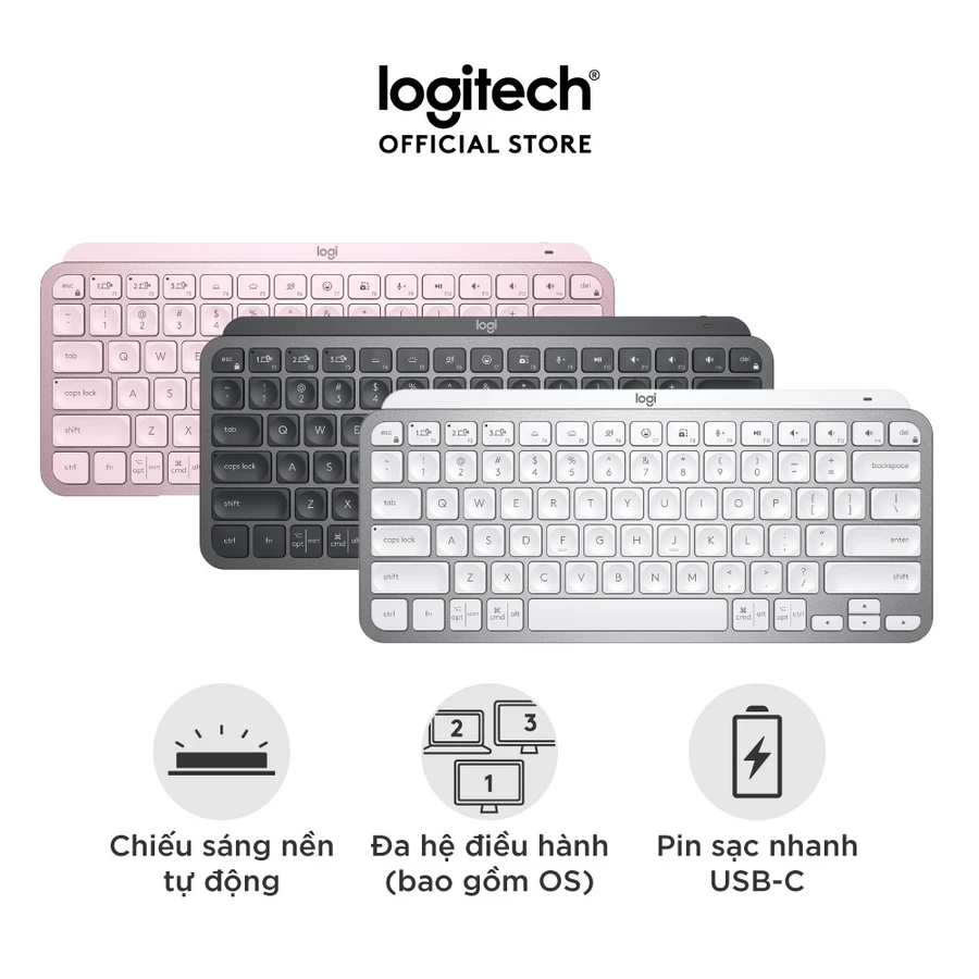 Bàn phím Logitech MX Keys Mini