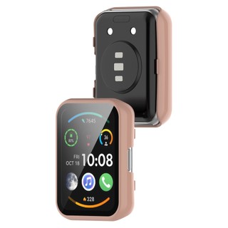 Vỏ PC cứng Kính cường lực bảo vệ màn hình Vỏ bảo vệ cho đồng hồ Huawei phù hợp 2 / 3 / new / Fit2 Fit3