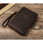 Hiram Da Thật Chính Hãng Retro Dây Đeo Đồng Hồ Hộp Sắp Xếp 12 Khe Nam Dây Đeo Đồng Hồ Du Lịch Túi Bảo Quản Dây Đồng Hồ Cho Vòng Tay Apple — ảnh 6