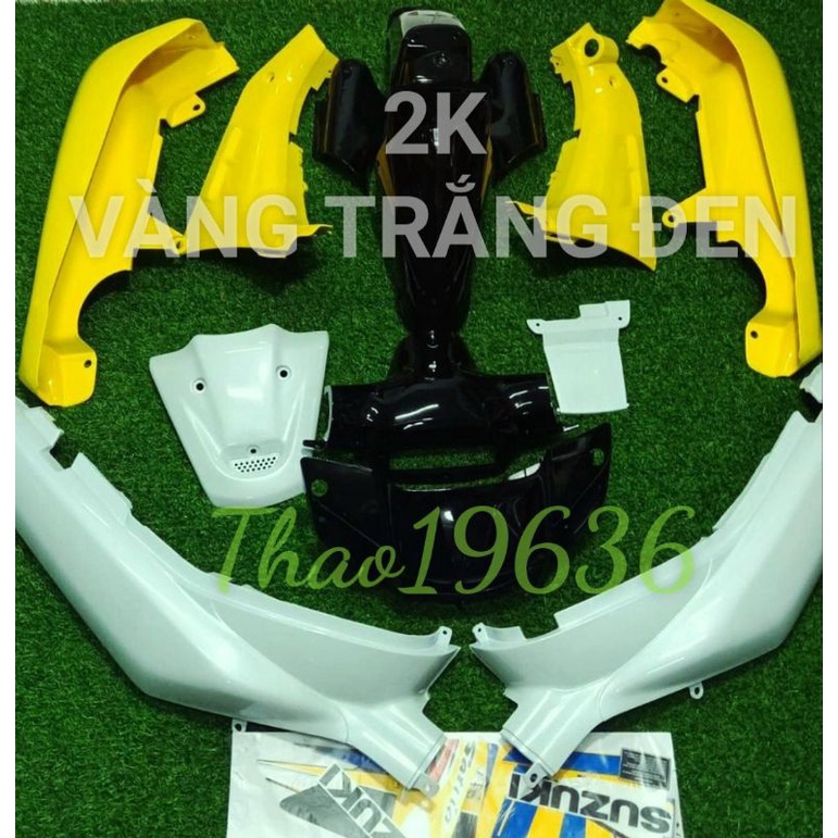 Dàn áo satria 2000 Vàng