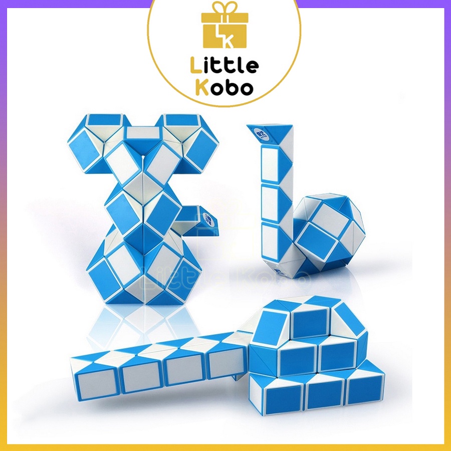 [3 Mẫu] Rubik Biến Thể Snake QiYi Twist Puzzle Cao Cấp Rubic Biến Thể Rắn Đồ Chơi Trí Tuệ Trẻ Em
