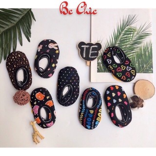 Hài nỉ lót lông VECYLA cho bé chống trơn trượt (hài nỉ nhung)