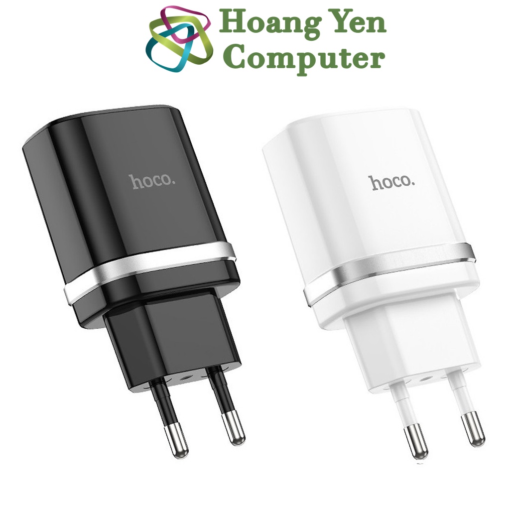 Cốc Sạc Nhanh Quick Charge 3.0 Hoco C12Q (QC3.0 18W) - BH 6 Tháng | Cốc Sạc 18W - Hoàng Yến Computer