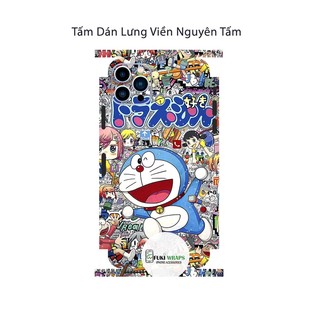 Tấm dán Skin Mặt Sau / Ốp Lưng Doremon MS02 FULL VIỀN Dành Cho 15 pro max 14 pro max 13 pro max 12 pro max - FukiShop