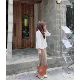 Áo len tay suông cổ tròn thiết kế Ma Vie
