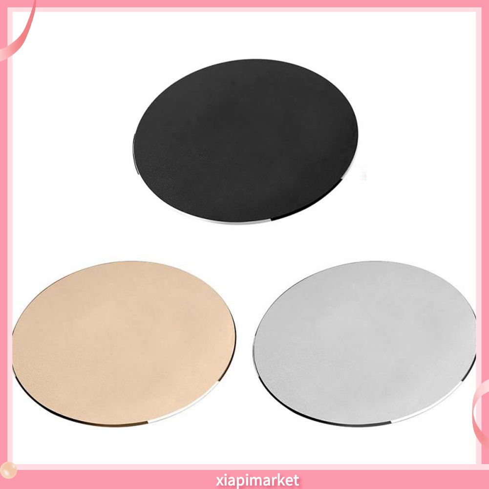 Tấm Lót Chuột Hình Tròn Chống Nước Bằng Hợp Kim Nhôm