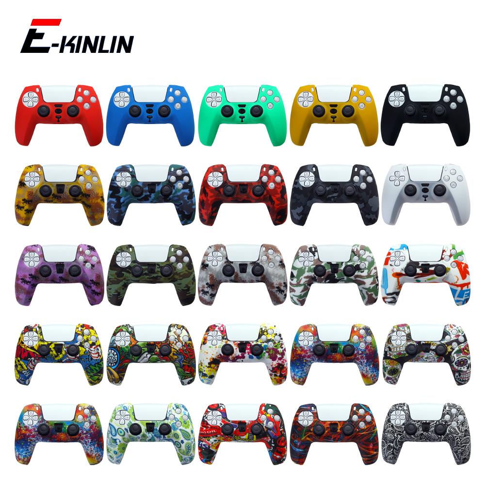 Vỏ Bọc Silicon Cao Su Họa Tiết Rằn Ri Cho Tay Cầm Chơi Game Sony ...