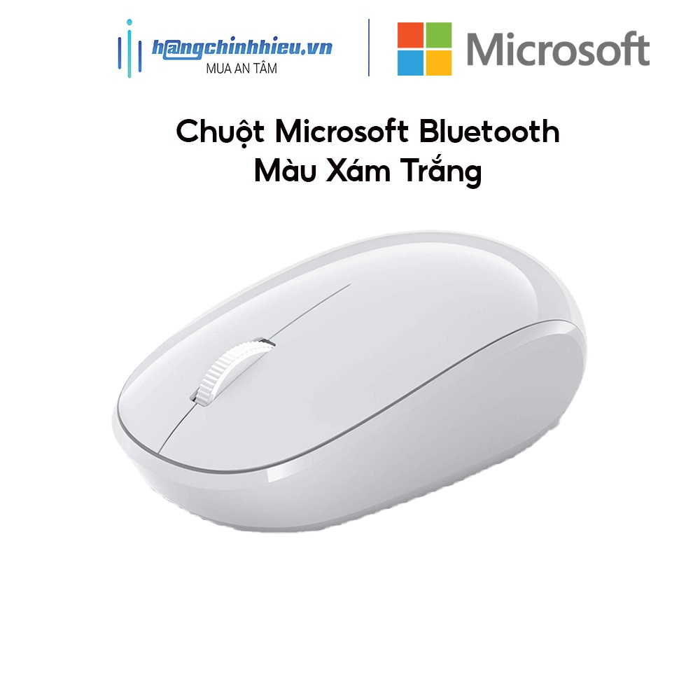 [Mã BMLTB200 giảm đến 100K đơn 499K] Chuột Microsoft Bluetooth - Xám trắng