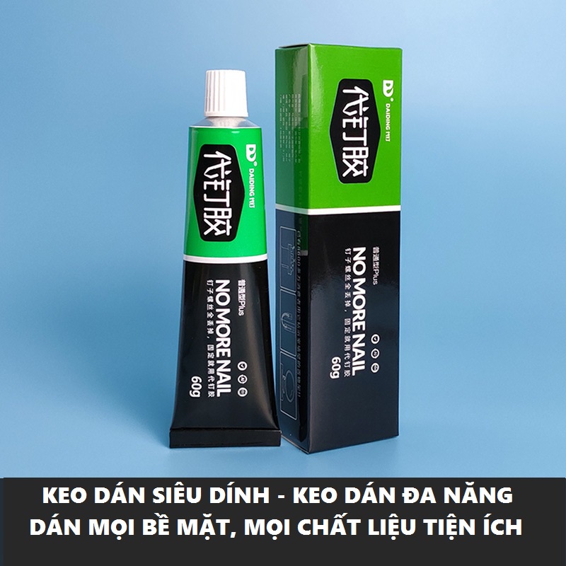 Keo dán đa năng SIÊU DÍNH - DÁN MỌI BỀ MẶT, MỌI CHẤT LIỆU (gỗ, tường ...