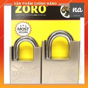 Ổ Khóa Cửa ZORO 5P Kim Loại Tốt Sáng Bóng Thiết Kế Chống Cắt, Khóa Chống Trộm Bảo Hành 12 Tháng Lỗi Đổi Mới