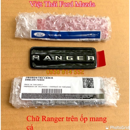 CHỮ TEM RANGER DÁN TRÊN ỐP MANG CÁ TAI XE RANGER | Shopee Việt Nam