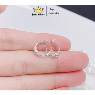 bông tai trẻ em mix bi , chốt cài chắc chắn , bé đeo rất xinh đẹp - jena sliver