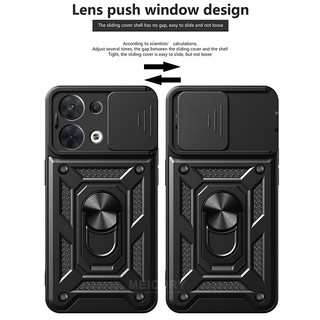 Ốp Điện Thoại TPU Mỏng Chống Sốc Có Vòng Đỡ Trượt Bảo Vệ Ống Kính Máy Ảnh Cho OPPO Reno 8 Pro 5G 7 Pro 6Z 5G