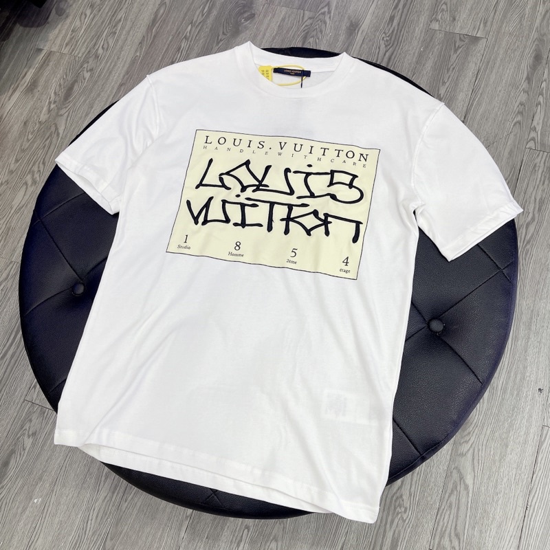 ⚡️[Mirror Quality] - Áo Thun LV Luon Vuituoi Floating LV Printed T-Shirt,  Áo tee LV bản đẹp unisex