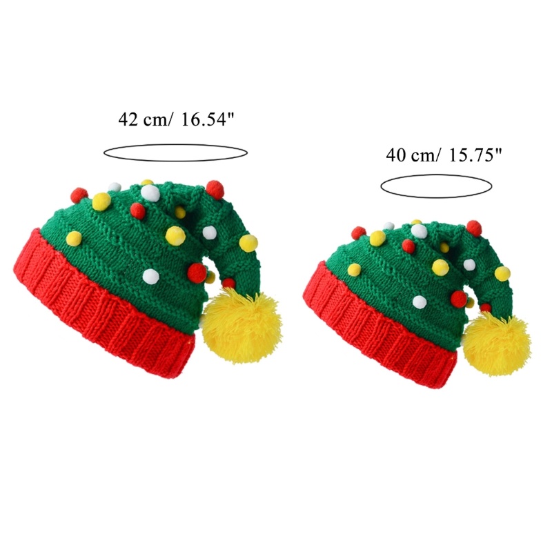 Bầu trời dành cho người lớn mũ ông già noel dày mũ thoải mái màu đỏ truyền thống màu xanh lá cây sang trọng giáng sinh mũ ông già noel cho quà tặng năm mới