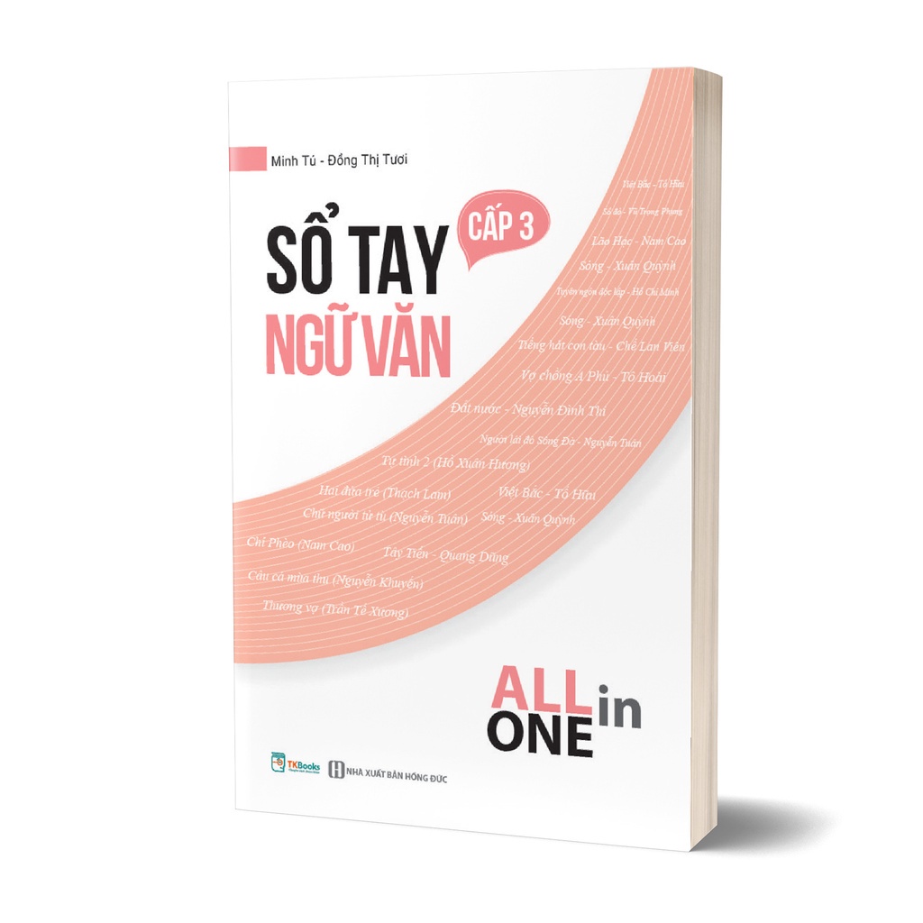 Ảnh Sách - Combo sổ tay kiến thức all in one Môn Toán Văn Anh Mcbooks 3