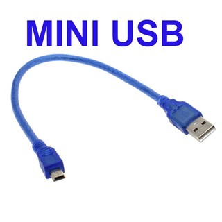 Dây Cáp Sạc Mini USB Dài 30cm chống nhễu dùng cho máy nghe nhạc mp3, mp4, loa phật pháp, loa bluetooth, HUB, tivi box...