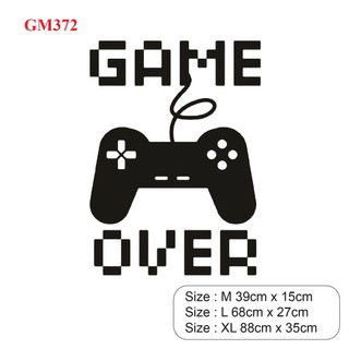 Decal dán trang trí phòng Game P8