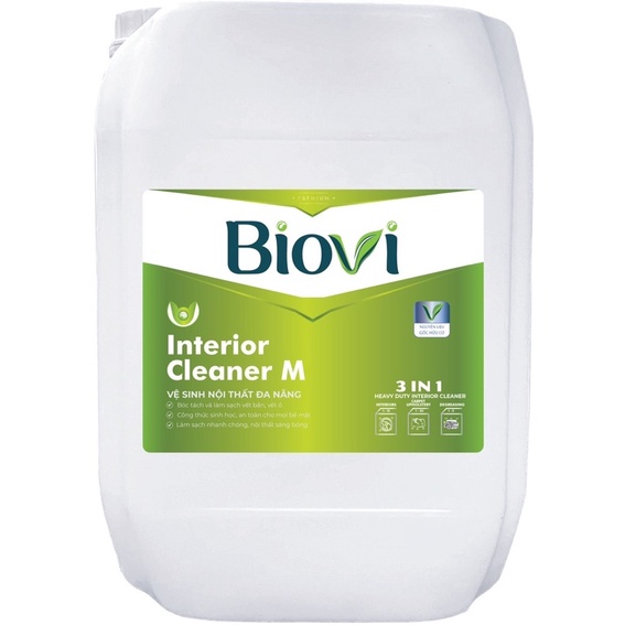DUNG DỊCH VỆ SINH NỘI THẤT BIOVI 20L (cô đặc) | Shopee Việt Nam