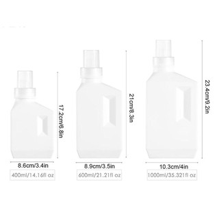 Hộp đựng nước giặt OAKANDME 400 / 600 / 1000ml Hộp đựng đồ gia dụng có thể đổ lại