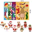 Tem dán sticker noel cho bé