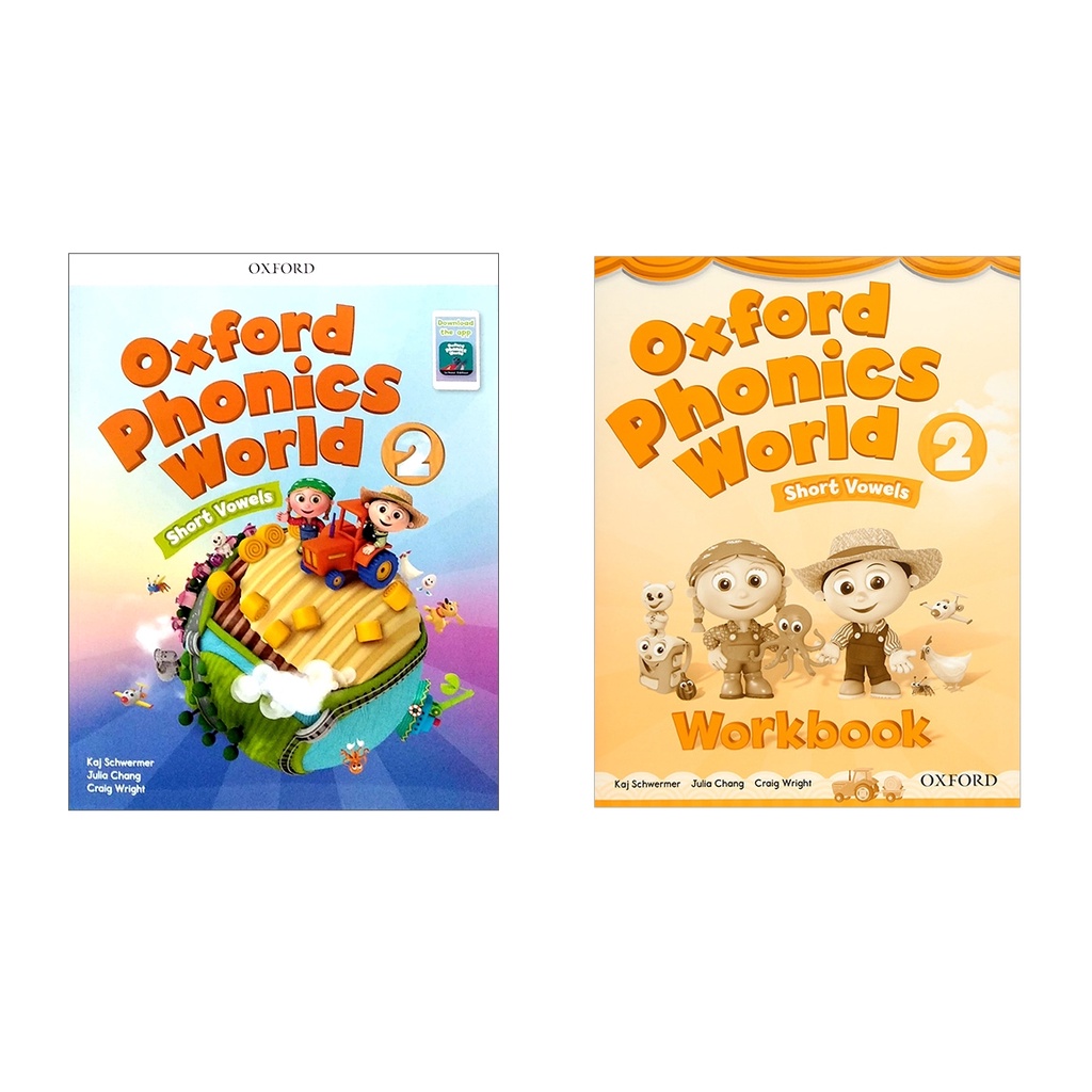 Ảnh Sách - (Bộ 2 cuốn) Oxford Phonics World 2 - Tặng file nghe 1