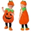 Trang phục bí ngô dễ thương cho trẻ em Hoàn hảo cho lễ kỷ niệm Halloween và trang điểm