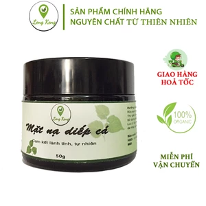 Mặt Nạ Dưỡng Da Diếp Cá LengKengFarm Giảm Mụn - Mặt Nạ Đắp 100% Thiên Nhiênn