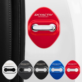 Bộ 4 Phụ Kiện Bảo Vệ Khóa Cửa Xe Hơi Mazda 2 3 6 DJ BM BP GJ CX3 CX-5 CX5 CX 5 CX7 CX9 MX5 2014-2020 SKYACTIV