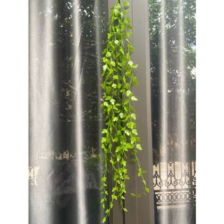 Bụi rủ lá leo decor 5 nhánh nhựa pvc bền đẹp( Cúc tần ấn độ, vảy ốc, thường xuân)-Cây lá giả