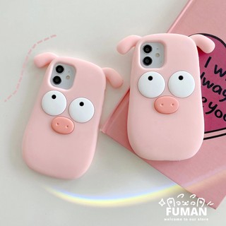 Ốp Điện Thoại Silicon Hình Heo Hồng 3D Cho iPhone 14 Plus 14 13 12 11 Pro Max 8 7 6 6s Plus SE 2020 2022