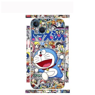 Tấm dán Skin Mặt Sau / Ốp Lưng Doremon MS02 FULL VIỀN Dành Cho 15 pro max 14 pro max 13 pro max 12 pro max - FukiShop