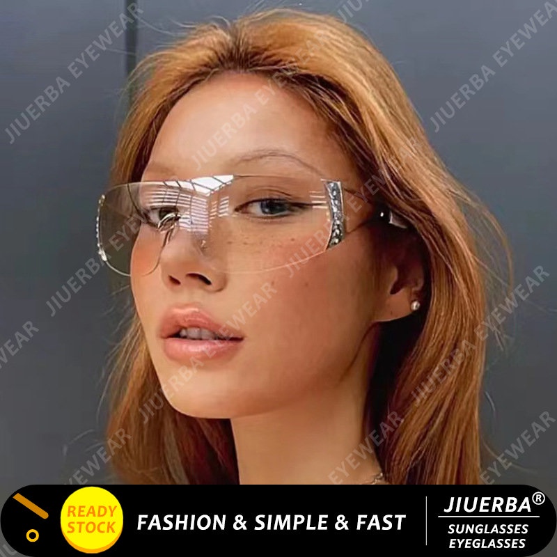 (JIUERBA) Kính Râm Y2K Cyberpunk Tech Thiết Kế Thời Trang Mới | Shopee ...