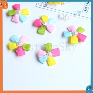 Thú Cưng Màu Hoa Kẹp Tóc Opp Túi Thú Cưng Mũ Hoạt Hình Màu Kẹp Tóc Mèo Chó Mũ Thú Cưng Kẹp Tóc Trẻ Em Kẹp Tóc