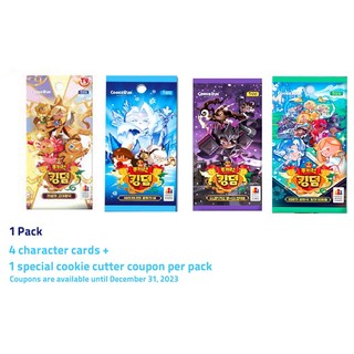 Gói thẻ Braverse Cookie Run Kingdom Tất cả các gói đơn vị mở rộng