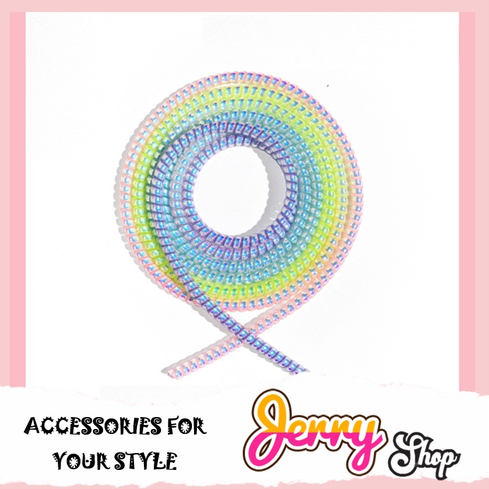 Dây Quấn Bảo Vệ Cáp Sạc, Tai Nghe Dài 1M4 Với Nhiều Màu Sắc Chọn Lựa – Jerry Shop