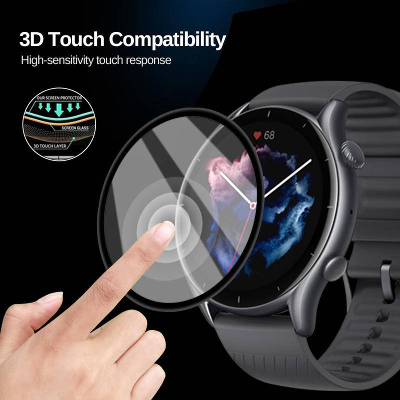 Oppowatchx OnePlusWatch2 1-3 Chiếc 9D HD Đen Edge Kính Cường Lực Cho OPPO Watch X OnePlus Watch 2 Chống Trầy Xước Đồng Hồ Thông Minh Ốp Lưng Bảo Vệ Màn Hình Chống Ánh Sáng Xanh Phim Kính