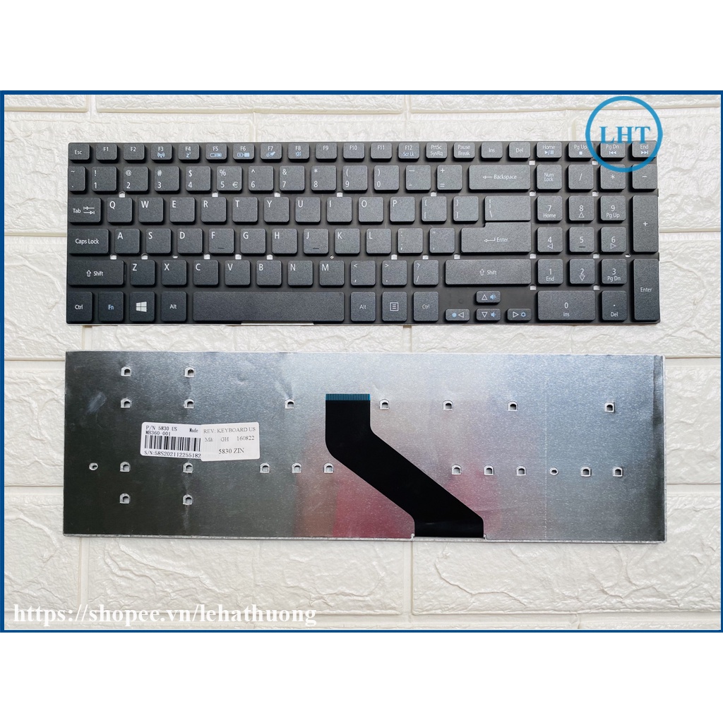 US Tastiera PER E5-511 E5-521 E5-531 E5-551 E5-571 E5-572 E5-721 E5-731 - Foto 6