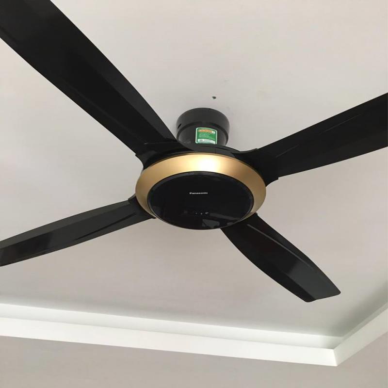 Hàng chính hãng] Quạt trần 4 cánh Panasonic F-56XPG / F-56XPG-W . Điều khiển từ xa | Shopee Việt Nam