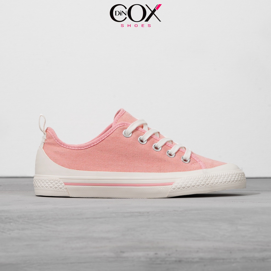 [Mã BMLTA35 giảm đến 35K đơn 99K] Giày Sneaker Dincox Nữ Vải Canvas C20 Pink Chính Hãng Cá Tính