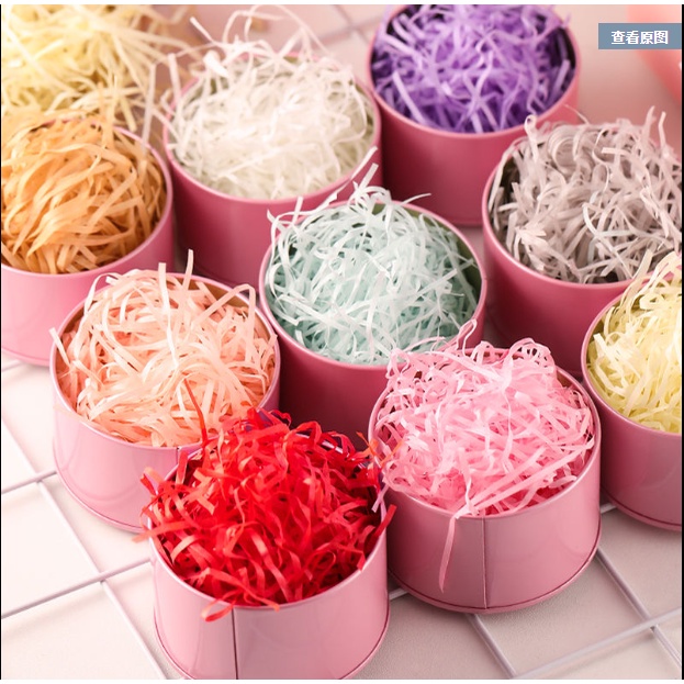 Giấy Rơm Lót Hộp Quà, Giấy Kraft Cắt Sợi Lót Hộp Quà Tặng, Giấy vụn ...