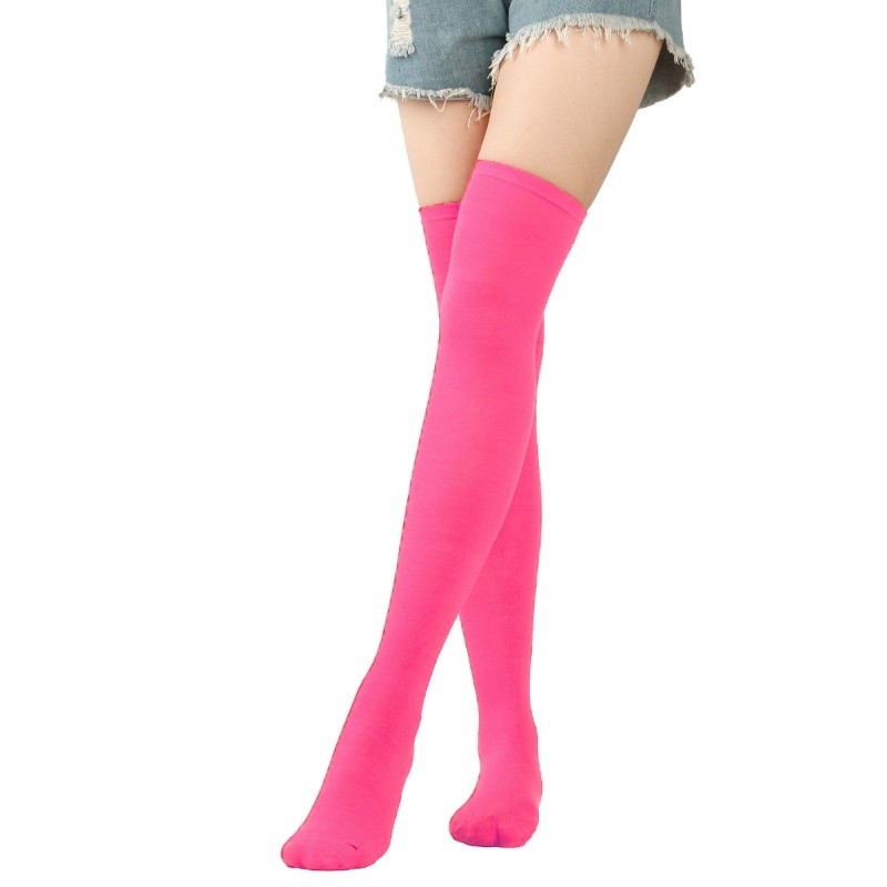 Vớ cotton Dài Trên Đầu Gối Giữ Ấm Thời Trang Mùa Đông Cho Nữ