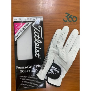 Găng Tay Golf Nam Titleist trắng - 1 Tay Bên Trái Lòng Bàn Tay Thiết kế Cao Su Non Dạng Lưới Chống Trượt Cực Tốt