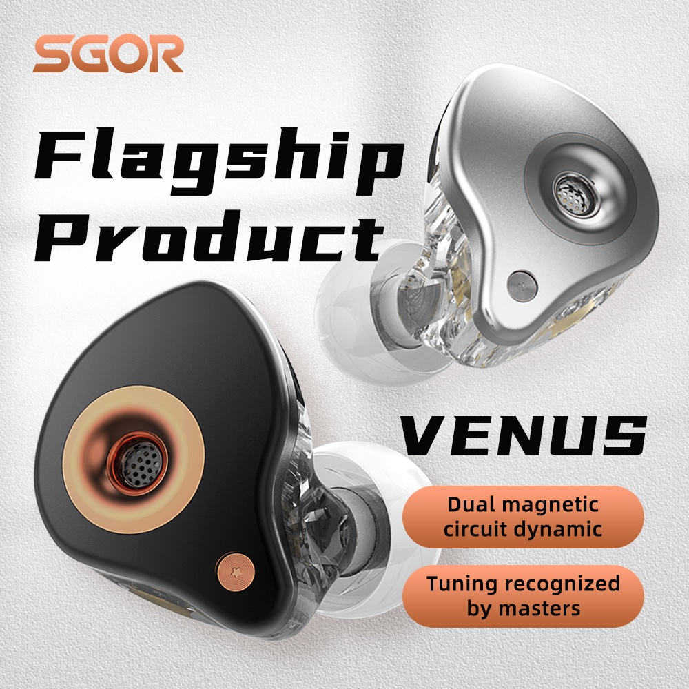 Tai Nghe Nhét Tai HIFI SGOR VENUS Chống Ồn Phong Cách Thể Thao Chất Lượng Cao