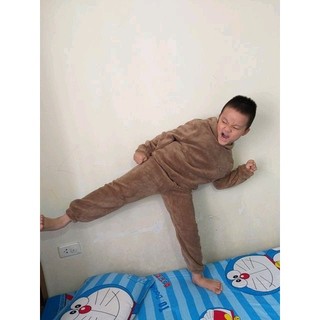 Bộ áo Lông Cừu mềm mại ấm áp cho Bé và Mẹ [Clip tự quay]