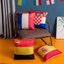 ST2 2022 Qatar World Cup Gối 40cm Quốc Kỳ Đội Đệm Lanh Thể Thao Sự Kiện Quạt Quà Lưu Niệm Tây Ban Nha Quạ Trang Trí Nhà