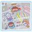 Túi zip đựng bút viết siêu cute